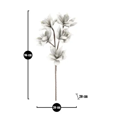 WINTERSWEET FLOWER X5 SZARY Ø 20X96 MIN 8 cm